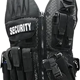 first class Tactical Duty Vests Security, Black-picture-42
