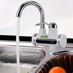 UK TRADERS Stainless Steel Quick Instant Mini Water Heater Tap for Kitchen and Bathroom-picture-37