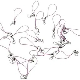 CALANDIS™ 6x20pcs DIY Mobile Cellphone Keychain Lanyard Charms DIY Rope Light Purple | Straps & Charms | Cell Phone Accessories-picture-22