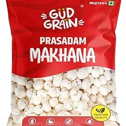 Gud Grain Prasadam Makhana | Premium Plain Fox Nuts | Pure, Crunchy & Wholesome Snack | Perfect for Fasting, Temple Offerings & Everyday Healthy Eating | 200g-picture-19