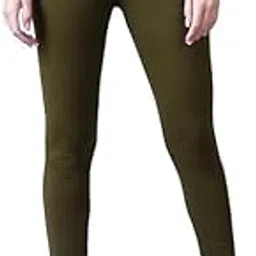 legit looks Cotton Skinny Fit Elasticated Waistband Stretchable Ankle Pocket Leggings/Kurti Pants-picture-11