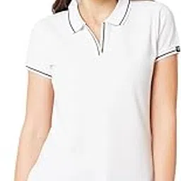 wear your opinion Women's Tipped Collar Neck Polo Tshirt-picture-28