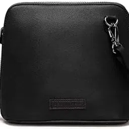 Trapeze Sling Crossbody Bag for girls and women | Vegan leather, Stylish, Sturdy, Zip closure with Adjustable Straps-image-66