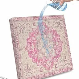 Outdoor Cushion Cover 2 Pack, Ethnic Tribal Swirling Floral Pattern Patio Furniture Cushion Covers Replacement Waterproof Couch Sofa Seat Covers, Abstract Boho Art Chairs Protector Slipcovers-picture-64