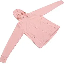 pinsofy UV Protection Jacket, Breathable UPF 50+ Sun Protection Hoodie Stylish Pink for Women for Beach Vacation-picture-37