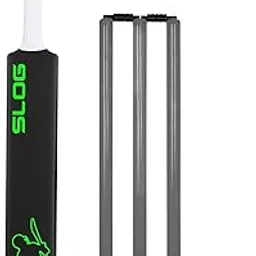 Jaspo Slog Plastic Cricket Kit | 34 Inch Bat Specially Designed for Tennis Ball & Wind Ball | Durable Cricket Set for Kids, Beginners & Casual Play (Cricket KIT SLOG-Full Size)-picture-20