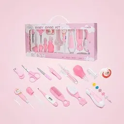 20-Piece Baby Care Kit with Comb, Brush, Scissors for Newborns Baby, Perfect Nursery Gift with Hair, Nail, Ear Grooming kit for Kids-picture-17