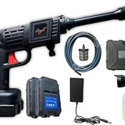 Zebra Premium Tools Z-CW02 Portable 21V High Pressure Washer|Battery Powered| Car/Bike/Floor Washer-picture-23