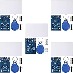 Diitao 5pcs RFID Kit - Mifare RC522 RF IC Card Reader Module and S50 Blank Card and Key Ring for Arduino Raspberry Pi-picture-53