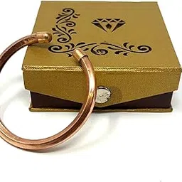 mahant ji 100% Pure Copper Kada for Men & Women | Adjustable Free Size Copper Bracelet for Joint Pain Relief, Arthritis & Wellness | Handcrafted Original Copper Kada-picture-24