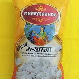 MHARAJABHOG ROYAL Fox Nuts (Phool Makhana) 250g | Makhana Healthy Snacks | Lotus Seeds and Fox Nuts | Diet Food | Gluten Free | Organic Indian Food | Rich In Nutrients (Makhana 250gm Pack Of 1)-picture-31