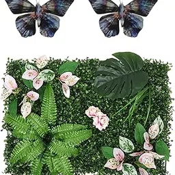 Artificial Plant Panel Wall Decor Sculpture for Backdrop Panel 2Butterfly M|Home & Garden | Home D?©cor | Floral D?©cor-picture-22