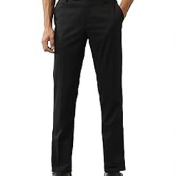 arrow Men's Checked Tapered Fit Trousers-picture-21