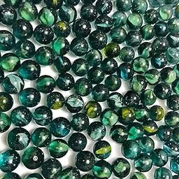 Confidence Decorative Blue Glass Marble Balls for Playing Games/Kanche for Kids/Children Traditional Games (140-150 Pcs)-image-84