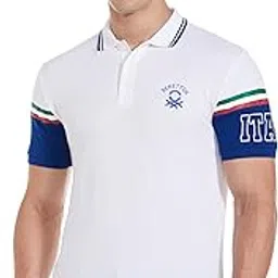 united colors of benetton Men's Regular Fit Polo Shirt-picture-53