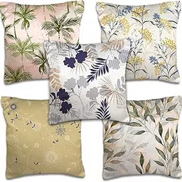 PAPER PLANE DESIGN Cushion Covers (Without Fillers) (16 x 16 inch Set of 5) (A)-image-29
