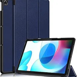 ProElite Slim Trifold Flip case Cover for Realme Pad 10.4 inch, Dark Blue-picture-54