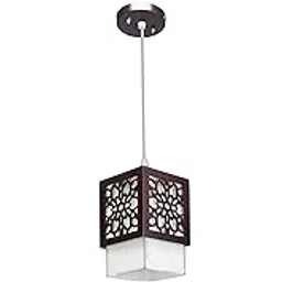 WHITERAY Modern Stylish Hanging Ceiling Pendant Night Light Lamp Chandelier Fixture color Coffee (Pack of 3)-image-99