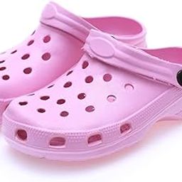 alexvyan Pink (40-41 UK) (6 Number-IND) Women Light Weight Comfortable and Washable Clogs Sandal Slippers Flip Flops Housel Hold Daily Use for Women Girls-picture-32