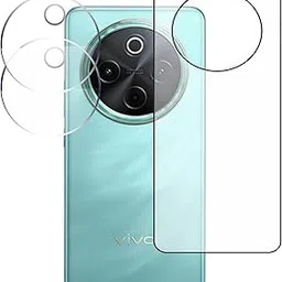 VIYAN Back Skin 4 layer With Camera Lens Protector for Compatible Vivo T4 5G with Full Screen Coverage (except edges) and Easy Installation Kit, (Pack of 1)-picture-22