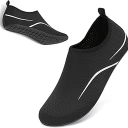 Water Shoes for Men Women Quick-Dry Barefoot Socks Slip-On Beach Shoes Unisex Aqua Shoes for Surf Boating Yoga Swim Snorkeling Diving Hiking-image-0