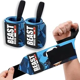 STEIGEN FITNESS ULTIMATE PANDA PRINT Wrist Support Wraps,Wrist Bands For Exercise,Wrist Straps For Gym (PANDA FLEX)-picture-30