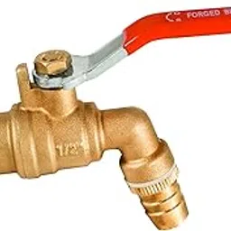 RN Brass Nozzle Bib Cock Tap for Washing Machine | Garden Tap Connection Tap for Outdoor ART-1100-picture-21