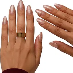 Miss Belle Fairy Flare Press On Nails Set for Women | Reusable Artificial 24 Pcs with Pre & Post Care Kit | Stick On Nails for Women with Glue | Long Lasting Nail Set for Parties, Festival & Daily Use-image-15