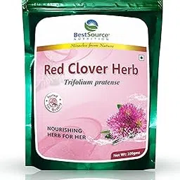 BestSource Nutrition Red Clover herb, Trifolium pratense, Nourishing Herb for Her, 100g-picture-10