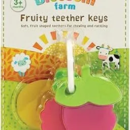 Early Learning Centre Bf Rubber Teether Fruit Keys, Multicolor, Kid-picture-24