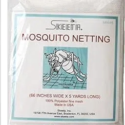 Mosquito Netting By Skeeta 66" Wide X 5 Yards - White-picture-21
