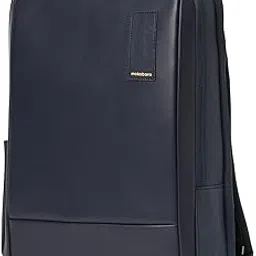 The Element Backpack | Laptop Up to 15.6 Inches, 18L Capacity | Durable Nylon and Vegan Leather, Water Resistant | Ideal for Travel, Office, Students | Ergonomic, Padded Straps | Blue-image-22