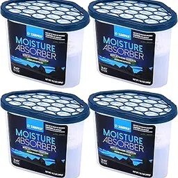 ZARPAX Moisture Absorber Activated Charcoal 10.6 oz/300g | Removes Moisture, Damp, Humidity & Odors | Odor Absorber | Moisture Trap for Bathroom, Closet, Kitchen & Small Spaces | Set of 4-picture-44