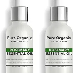 Rosemary Essential Oil for Hair Growth, Extracted from 1KG Organic Rosemary Leaves | 100% Pure,Organic and Natural Rosemary Oil - 30ML (Pack of 2x15ML)-picture-29