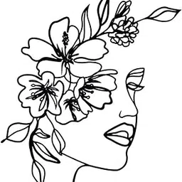 Club Bollywood® Metal Wall Art Female Face Wire Art Silhouette for Living Room Bedroom Decor|Art | Art Sculptures|Art Sculptures|1 Piece Metal Wall Art Sculpture-picture-25