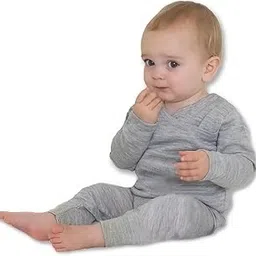 Kabello Winter Wear Ultra-Warm Soft Thermal Top and Pyjama Set Body Warmer for Kids-picture-14