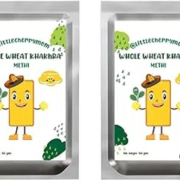 @Littlecherrymom Methi Khakhra: Roasted Fenugreek Flavored Wheat Crisps 200 gm MEK 018-picture-32