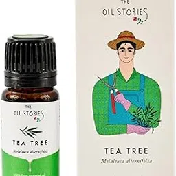 The Oil Stories Tea Tree Essential Oil, 10 ml - 100% undiluted pure tea tree oil | Natural Antifungal for Hair & Skin | Anti-dandruff solution | Refreshing scent | Aromatheraphy-picture-26