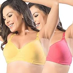 sonari Womens Non Padded Cotton T Shirt Bra | Wire Free, Medium Coverage, Comfortable and Lightweight | Adjustable Straps, Hook and Eye Closure for Everyday Wear - D-12-picture-24