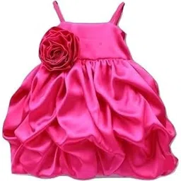 pink wings Baby girl Knee Length Dress-picture-18