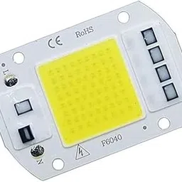 Boosty Plastic 50W 220V Led Cob Chip With Integrated Smart Ic Driver And With Heat Transferable Paste To Fix On Heat Sink (Cool White, 5, Corded Electric)-picture-10
