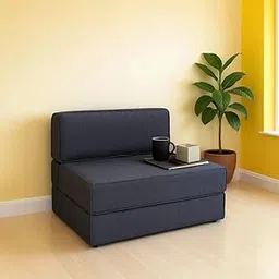 Pumpum EPE Foam 2 Seater Sofa Cum Bed – 36 Inch Wide Convertible Sofa for Living Room & Guest Use, Lightweight & Foldable, Multipurpose Floor Seating,Grey-picture-26