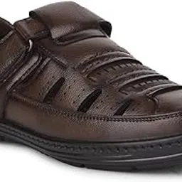 liberty Healers ERL 19 Casual Sandal For Men With TPR Sole | PU Out Sole Stylish and Comfortable | Durable Summer Footwear | Suitable For Outdoor Indoor Everyday Wear-picture-22