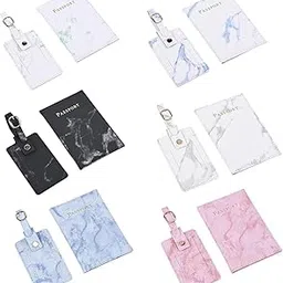 loom tree Passport Cover and Luggage Tag Set Travel for Unisex Registration Plate Green-picture-10