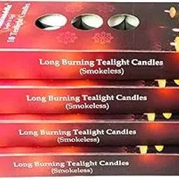 ThirteenKcanddle Refined Wax Tea Light Candles Tealight Long Burning 7 Hours Pack of 13, 130 Pcs Unscented White (130)-picture-16