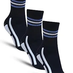 dollar Sports Ankle Length Cotton Socks For Men's In (Pack of 3)-picture-25
