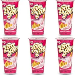 meiji Yan Yan Biscuits (Pack Of 6, Strawberry),Refined Wheat Flour,Milk Solids,50 Gram-picture-20