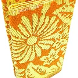 IF INDUSTRIES MANRIF Virgin Plastic Chatai Mat/Carpet (Orange, 6 x 6)-picture-34