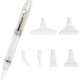Enakshi® 4xDiamond Painting Pen Kit Point Drill Pen for DIY 5D Diamond Crafts Embroidery Silver|Crafts | Needlecrafts & Yarn | Embroidery & Stitch | Hand Embroidery Kits | Stitch Kits-picture-27