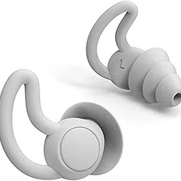 ecvv High Fidelity Haomei Reusable Silicone Noise Cancelling Earplugs (Grey)-picture-53